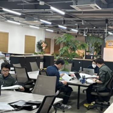 事務所内の風景